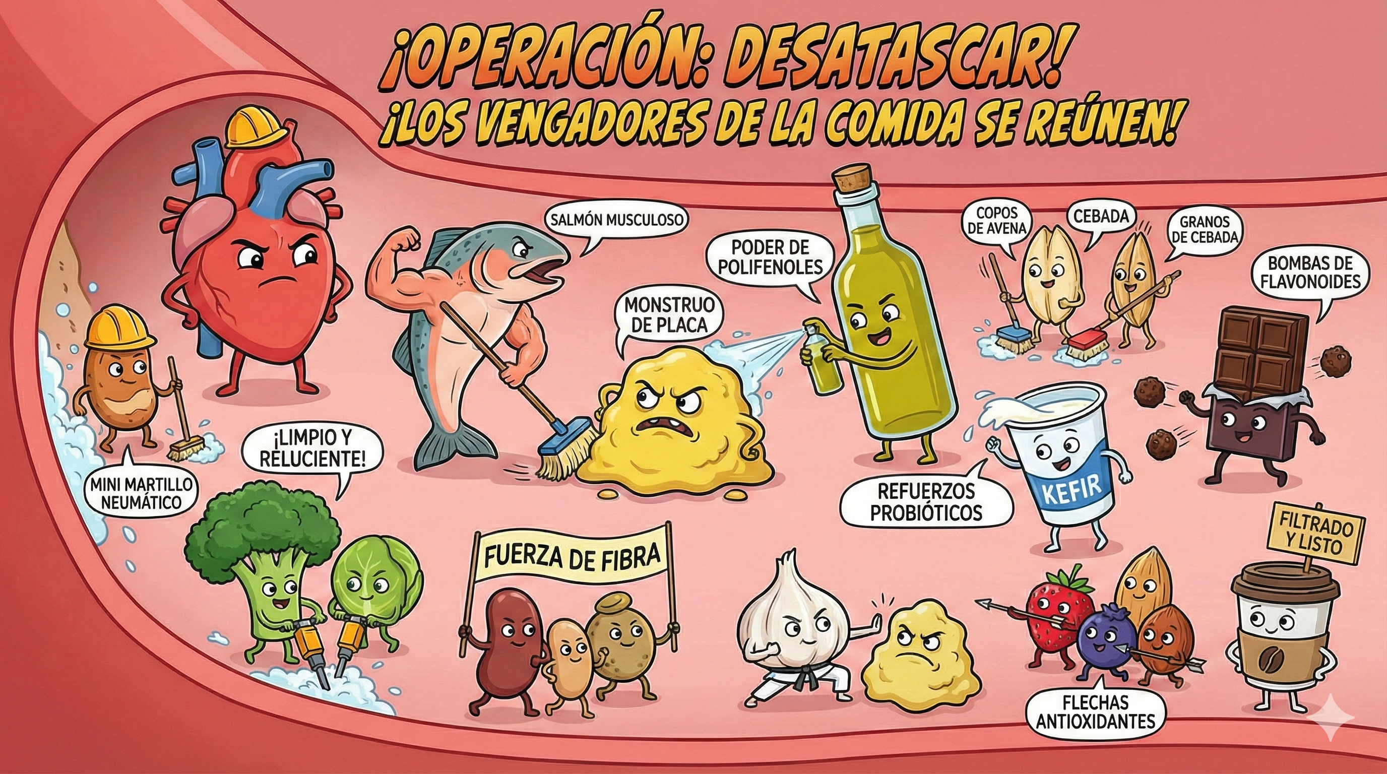 Guía criolla para cuidar las arterias